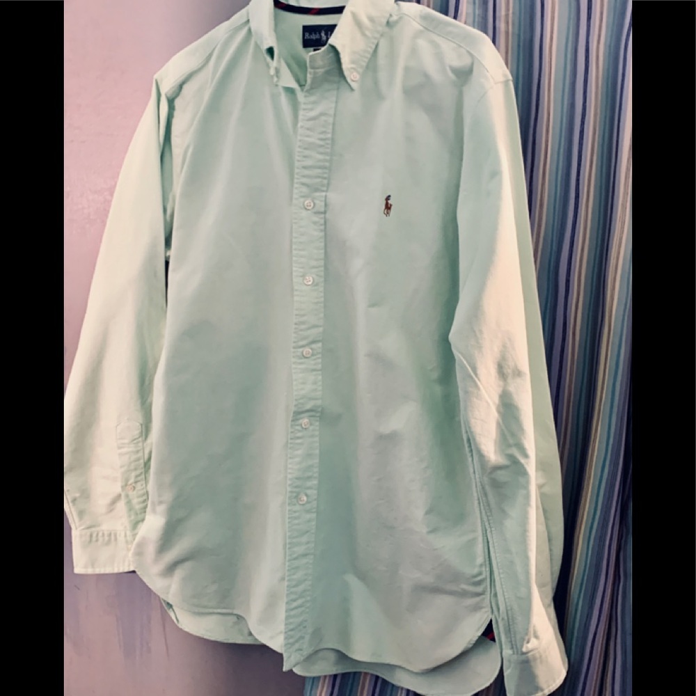 NEW RALPH LAUREN POLO M CLASSIC FIT MINT GREEN